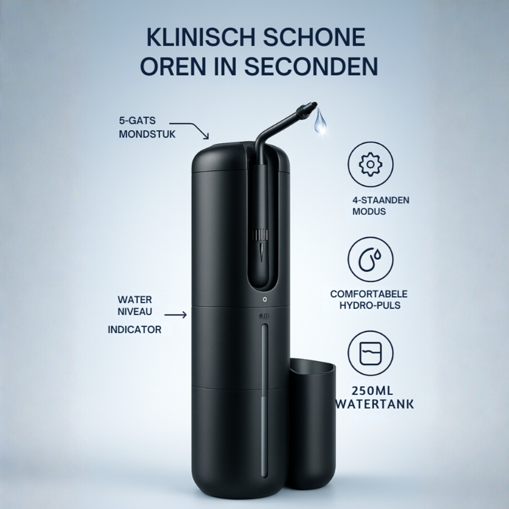 AquaClear™ – Water Powered Ear Cleaner