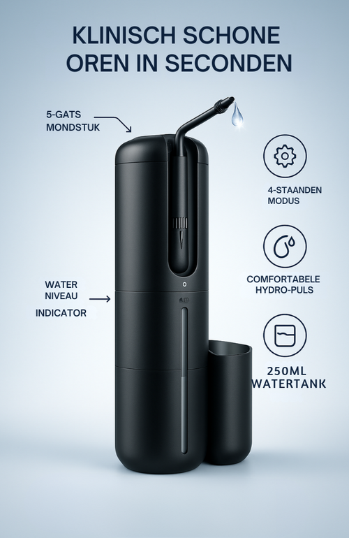 AquaClear™ – Water Powered Ear Cleaner