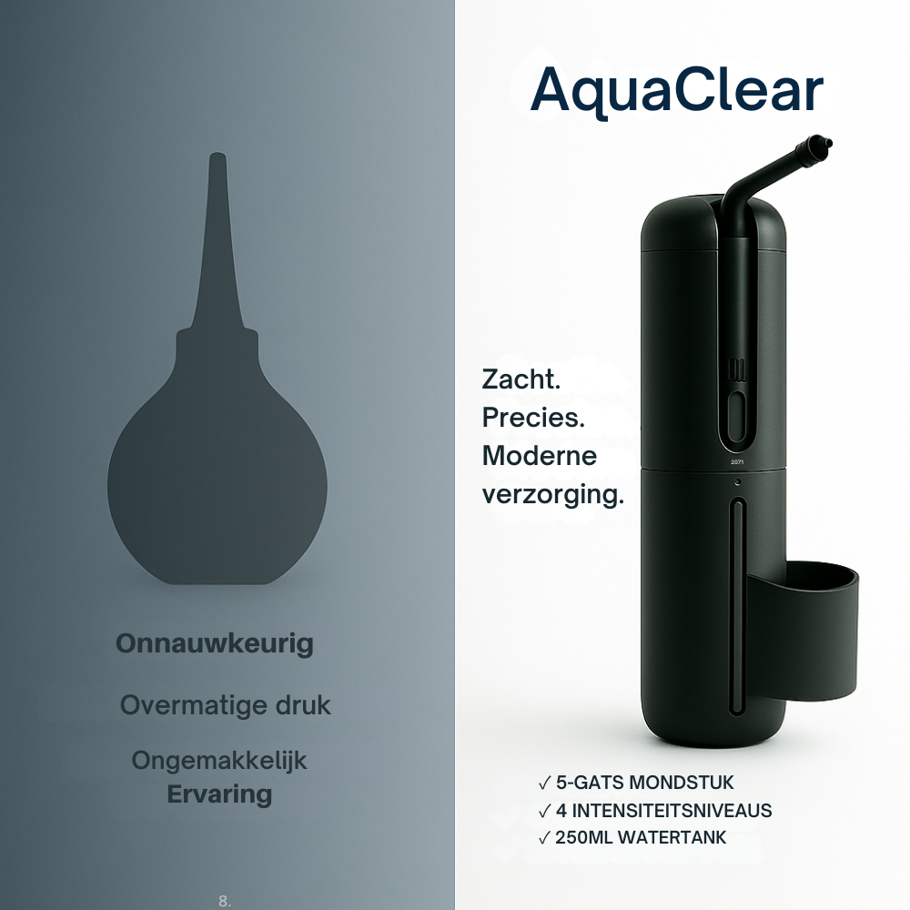 AquaClear™ – Water Powered Ear Cleaner